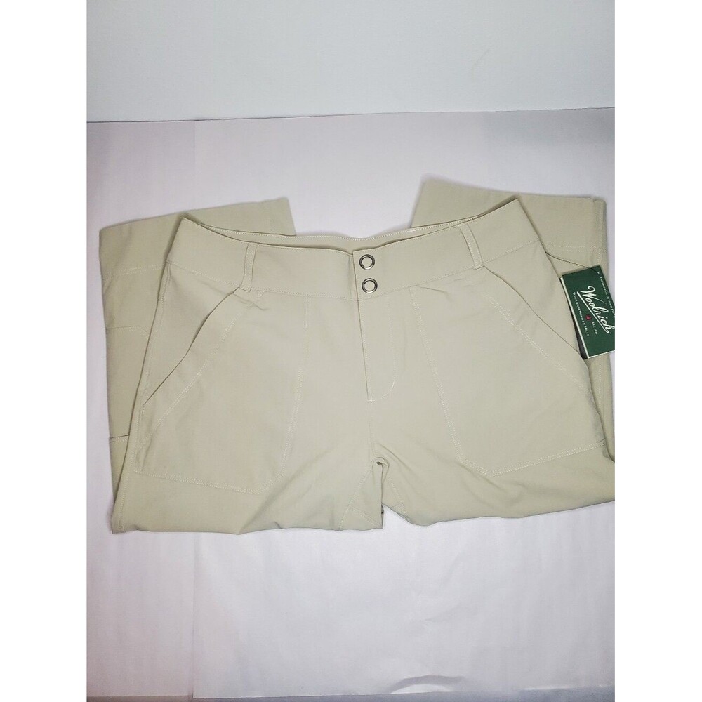 NWT Woolrich Classic Fit Dark Stone Capri Size S